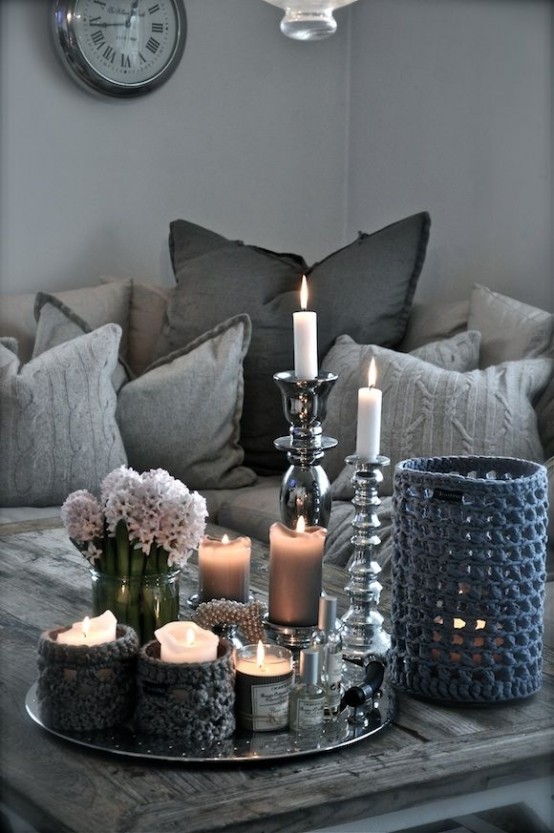 Winter Decor Trend: 34 Stylish Silver Accessories And Decorations - DigsDigs